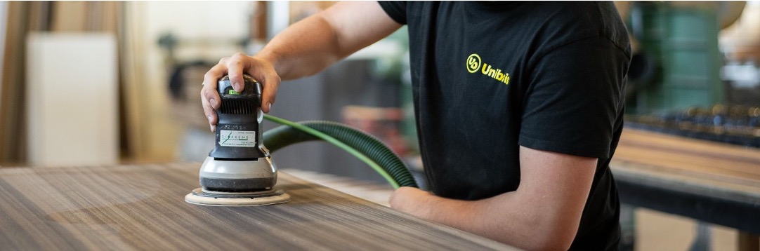 Aménagement intérieur en bois présenté par Unibois